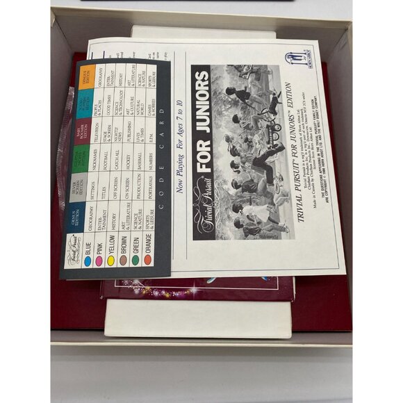1986 Trivial Pursuit Featuring The Magic of Disney Family Edition Board Game - Picture 3 of 7